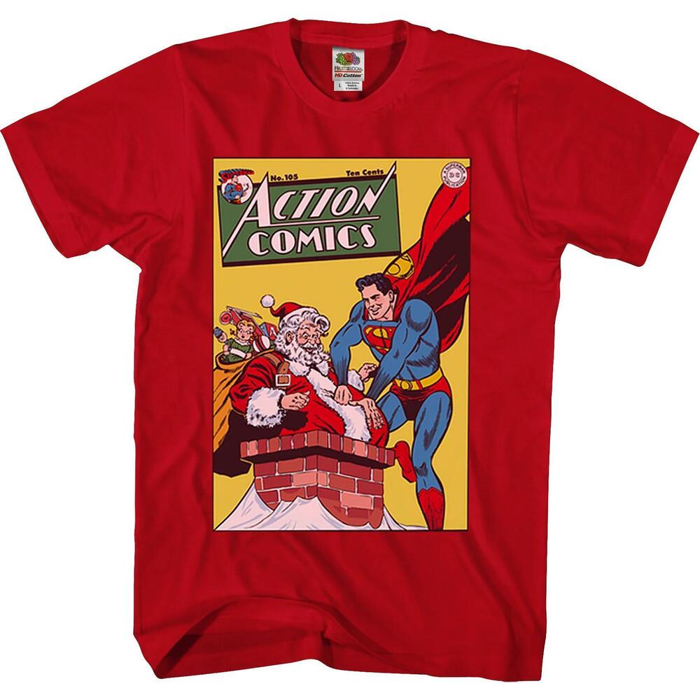 The Man Who Hated Christmas Superman Tshirt